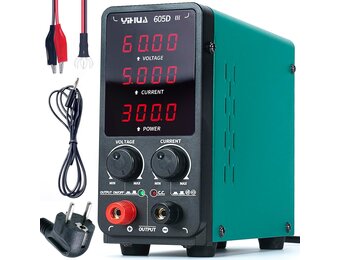 YIHUA 605D-III Lab Voeding: 60V/5A Regelbaar (30% Korting!)