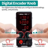 YIHUA 605D-III Lab Voeding: 60V/5A Regelbaar (30% Korting!)