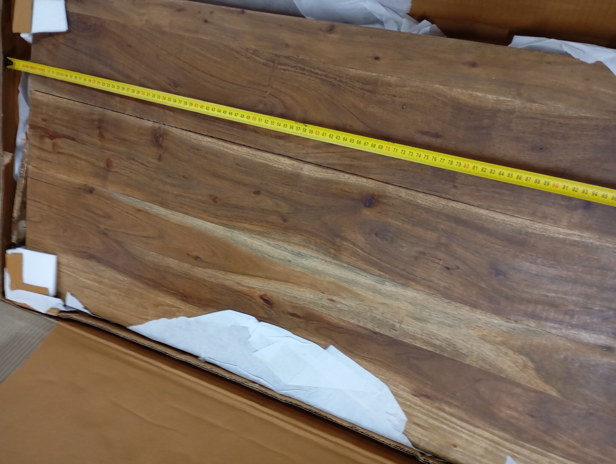 VidaXL Bartafel Massief Acaciahout (76% KORTING!)