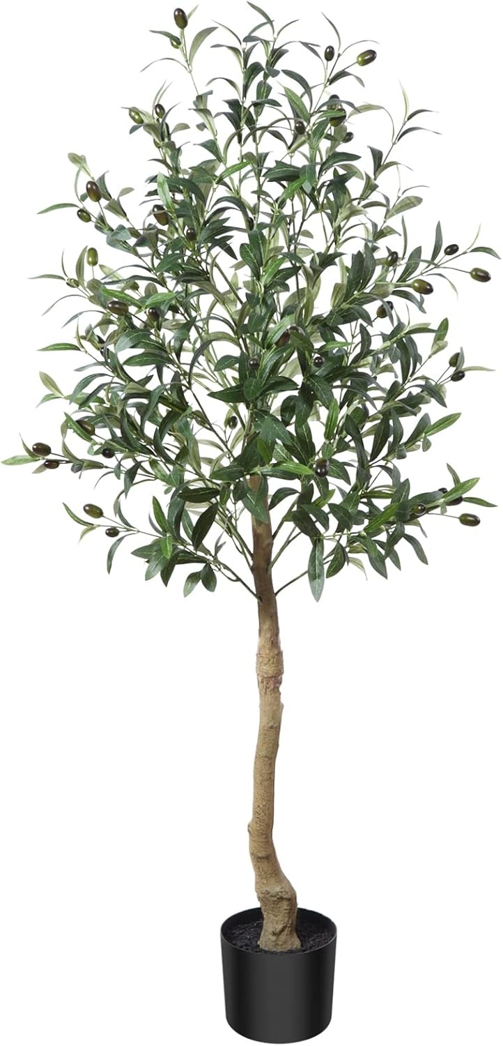 CROSOFMI Kunst Olijfboomplant 120cm - Nu 30% Korting!