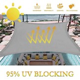 Dripex Waterdichte Zonnedoek Rechthoek 5x7m - Nu 30% Korting!