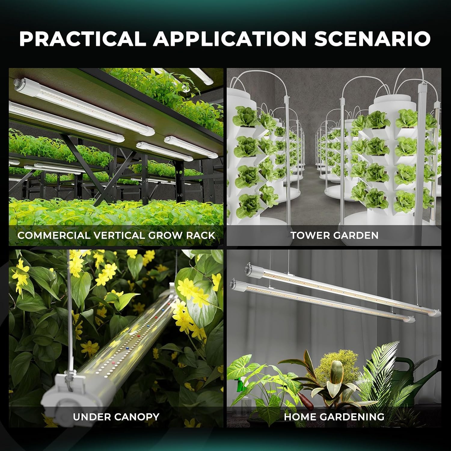 MARS HYDRO VG80 LED Plantlamp 120cm - 30% Korting