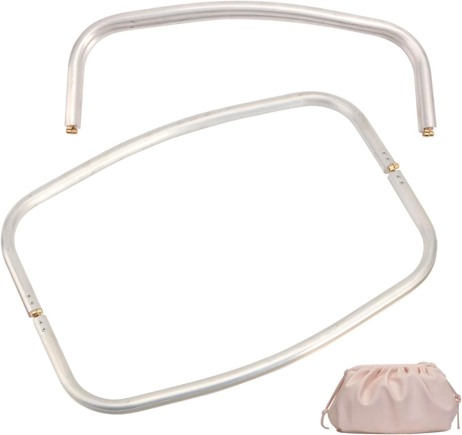 2x CHGCRAFT Aluminium Handtas Frame (30% Korting) - Maak je Eigen Unieke Tassen!