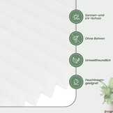 Plisseerrolgordijn - Zonder Boren - 30% Korting