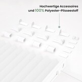 Plisseerrolgordijn - Zonder Boren - 30% Korting