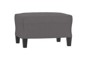 vidaXL Voetenbank Grijs Kunstleer - 35% Korting