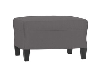 vidaXL Voetenbank Grijs Kunstleer - 35% Korting