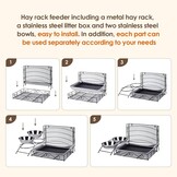 3-in-1 Konijnenvoerstation & Toilet (30% Korting!)