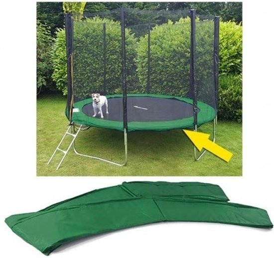 Trampoline Randafdekking Groen 305cm - Nu 60% Korting!