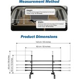 JOYTUTUS Auto Hondenhek - Koolstofstaal - 30% Korting!