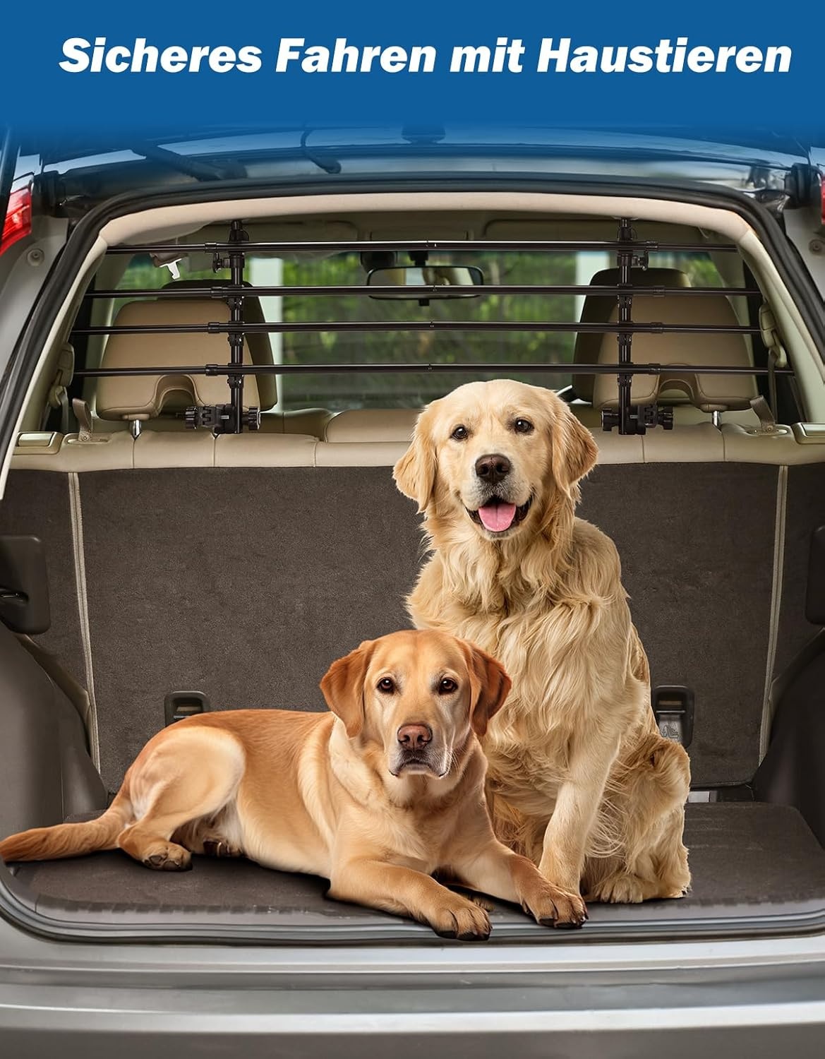 JOYTUTUS Auto Hondenhek - Koolstofstaal - 30% Korting!