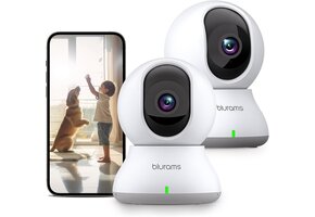 blurams 2-Pack Beveiligingscamera's - 2K Indoor Camera's met 30% Korting