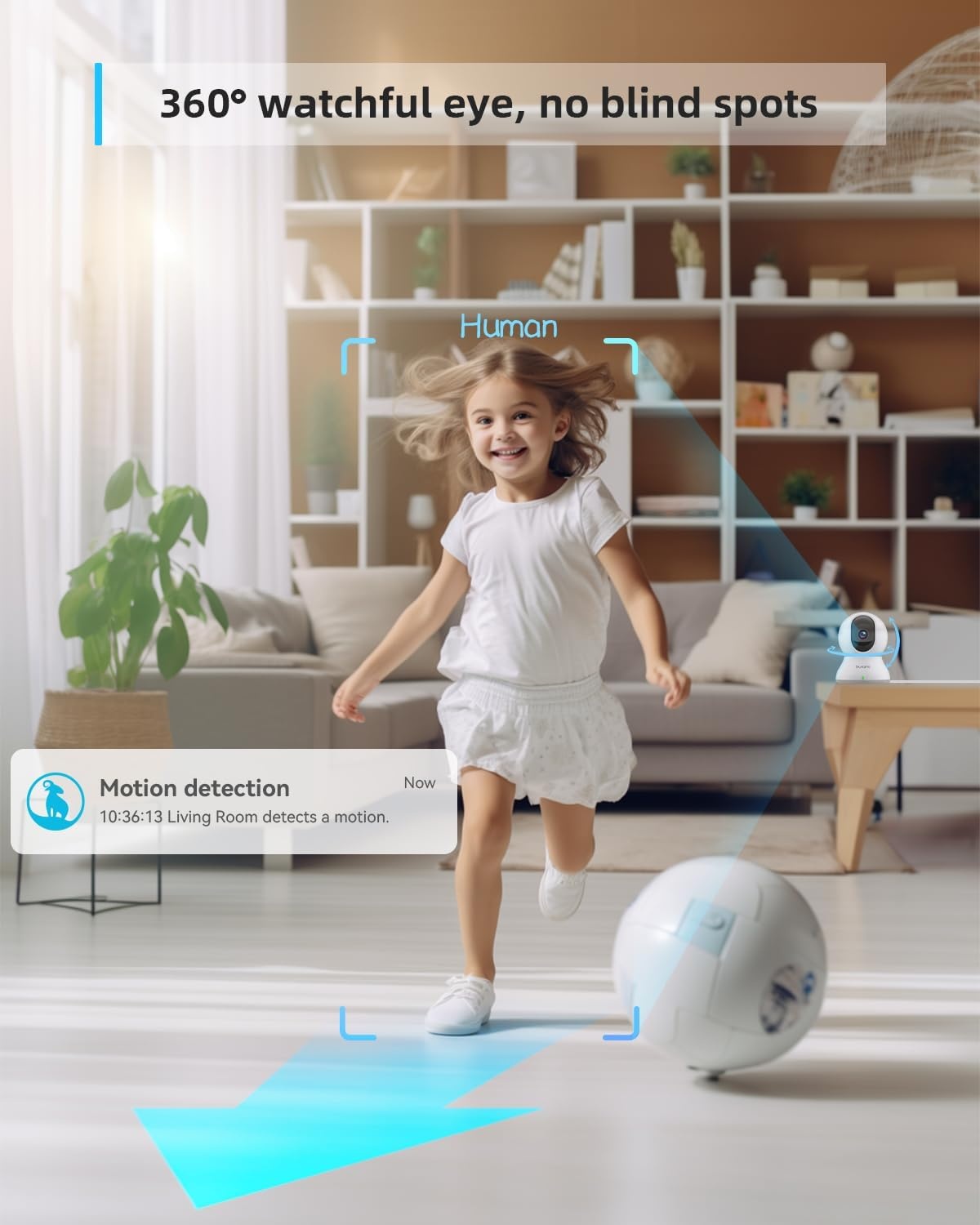 blurams 2-Pack Beveiligingscamera's - 2K Indoor Camera's met 30% Korting