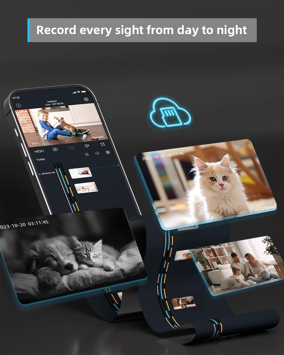 blurams 2-Pack Beveiligingscamera's - 2K Indoor Camera's met 30% Korting