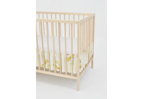 Bedbumper met hemel - 100% katoen - Giraffen & Beren - 35% korting!