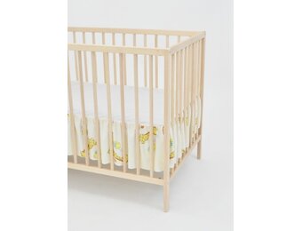 Bedbumper met hemel - 100% katoen - Giraffen & Beren - 35% korting!