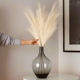 Kunst Pampasgras Beige 100cm Hoog - 30% Korting