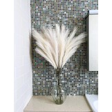 Kunst Pampasgras Beige 100cm Hoog - 30% Korting