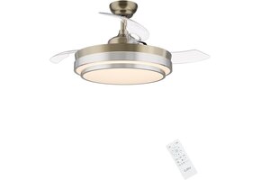 CJOY Plafondventilator met Licht (107cm) - 30% Korting!