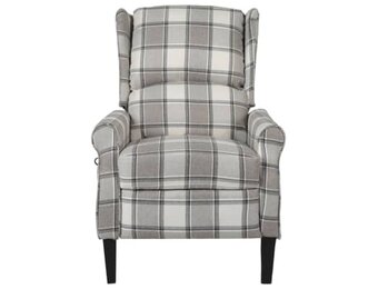 vidaXL Massagestoel, Verstelbaar Stof Grijs - 57% Korting!