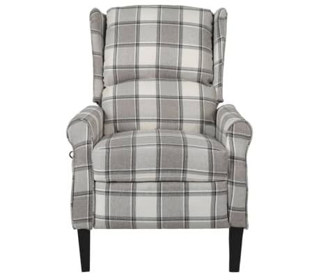 vidaXL Massagestoel, Verstelbaar Stof Grijs - 57% Korting!