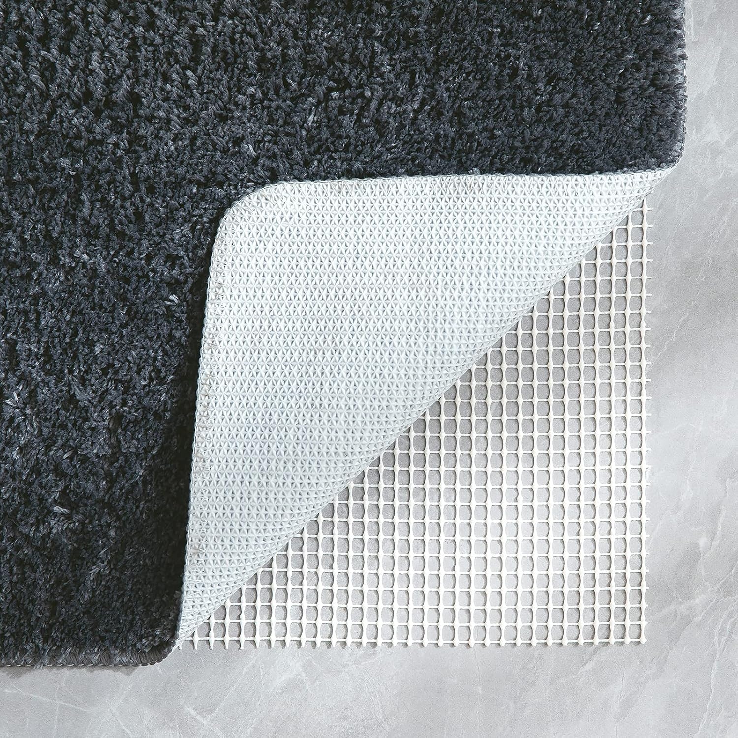 MIULEE Antislip Badmat - Donkergrijs - 40x60 cm - 30% Korting!