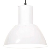 vidaXL Hanglamp Wit 25W E27 Rond 28,5cm - 55% Korting