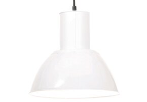 vidaXL Hanglamp Wit 25W E27 Rond 28,5cm - 55% Korting