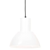 vidaXL Hanglamp Wit 25W E27 Rond 28,5cm - 55% Korting