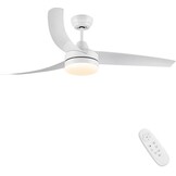 CJOY Plafondventilator met Licht - 132 cm Wit - 30% Korting!