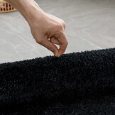 MIULEE Badmat Zwart 40x60 cm - 30% Korting | Zacht & Antislip