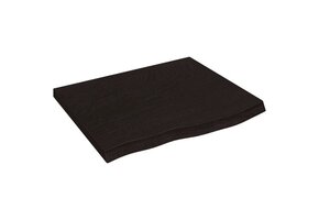 vidaXL Wastafelblad Massief Hout - 35% Korting!