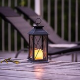 Flower Power LED Buitenlantaren met Timer - 30% Korting!