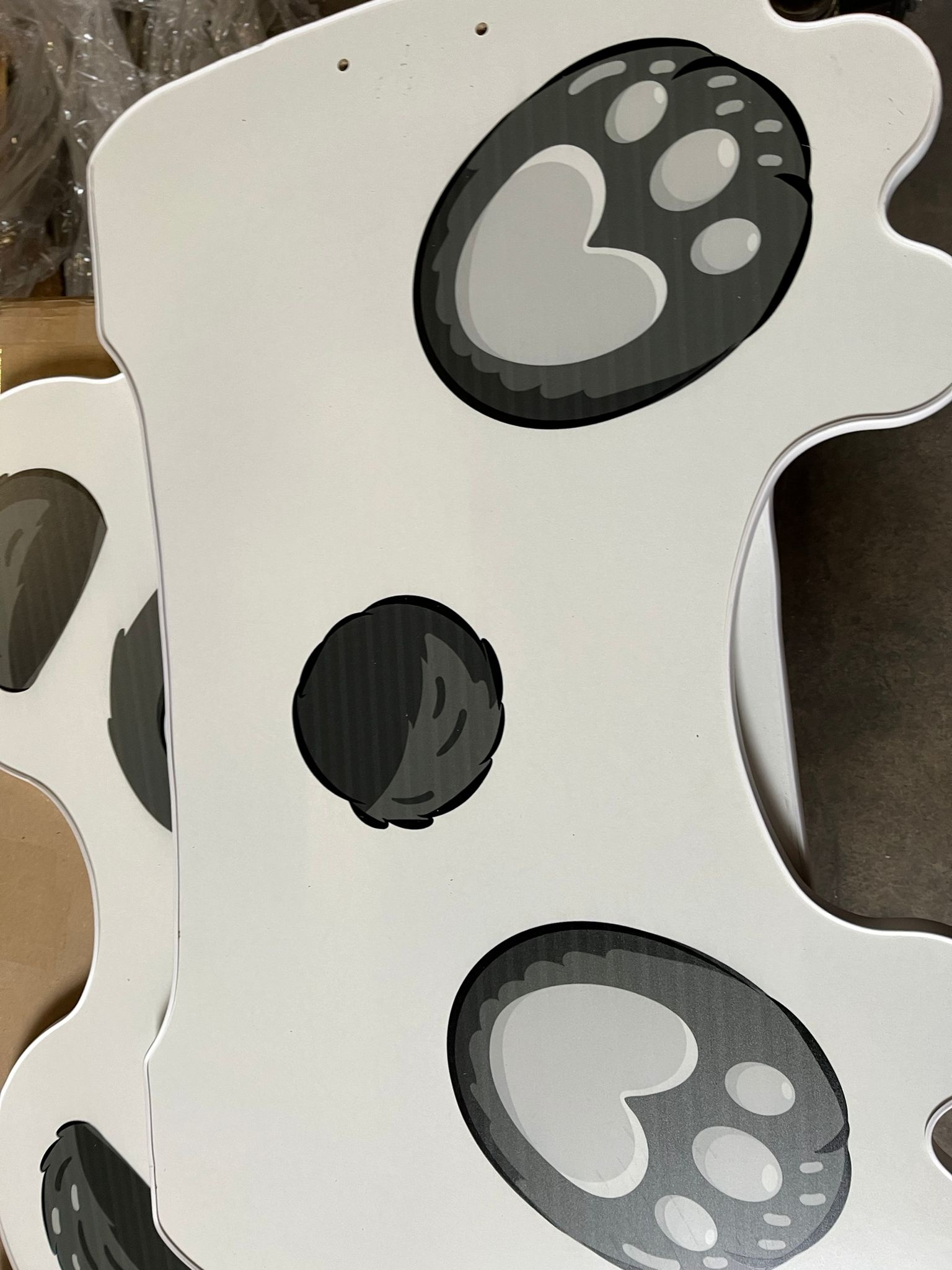 Kinderbed panda - met lade - 160x80cm - incl. matras