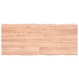 vidaXL Eikenhout Tafelblad met Natuurlijke Rand 120x50cm - 35% Korting!