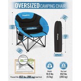 KingCamp Extra Grote Campingstoel (30% Korting) - Comfort & Draagbaar