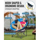 KingCamp Extra Grote Campingstoel (30% Korting) - Comfort & Draagbaar