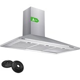 CIARRA CBCS9201 Afzuigkap 90cm A++ 370m³/h - Nu met 30% korting!