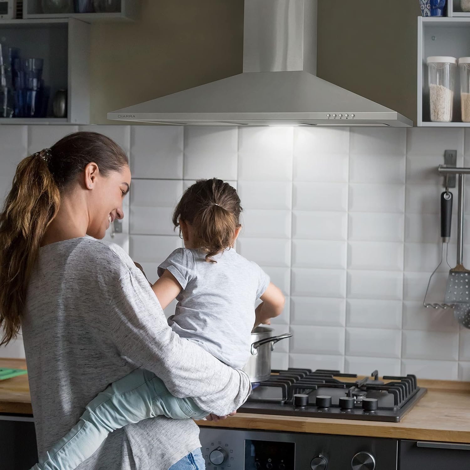 CIARRA CBCS9201 Afzuigkap 90cm A++ 370m³/h - Nu met 30% korting!