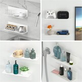 Toski Wandrek Wit 40cm - 30% Korting | Zelfklevend