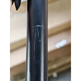 Balkonparasol - halve parasol - met zwengel - 240 cm - beige