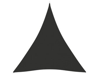 vidaXL Zonnescherm driehoekig 5x6x6 m oxford stof antracietkleurig