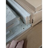 vidaXL Dressoir 60x39x80 cm bewerkt hout betongrijs