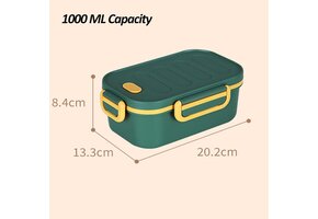 Broodtrommel met Vakken & Lekvrij - 1000ml - 30% Korting!