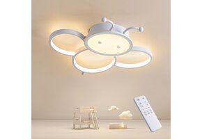 Plafondlamp LED Bijen 40CM - Dimbaar & Nachtlicht - 30% Korting!