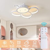 Plafondlamp LED kinderlamp Kinderkamerlamp Plafondlamp Kinderplafondlamp dimmen met afstandsbediening Met nachtlichtfunctie Moderne Bijen Slaapkamer plafondlamp 40CM