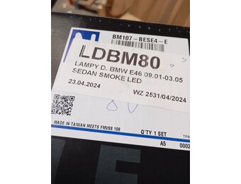 40% KORTING: Smoke LED Achterlichten BMW E46 Sedan (2001-2005)