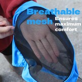 Vliegenmasker, 3 stuks vliegenmasker met oren, fleece voering met oorbescherming, vliegenmasker, vliegenmasker, vliegenmasker, vliegenmasker, vliegenmasker, ademend mesh-paardenmasker