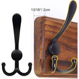 SKOLOO Rustic Large Coat Rack Wall Mount-38.6'' Long Coat Rack for Wall, Wood Coat Rack Hook, Farmhouse Coat Hanger Wall Mount for Hanging Jacket Coat