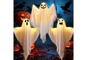 3x Halloween Spook Decoratie Buiten - 30% Korting